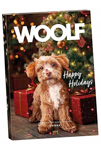 NO BRAND EDIȚIE LIMITATĂ CALANDRUL DE ADVENT CU GUSTĂRI PENTRU CÂINI WOOLF 24...