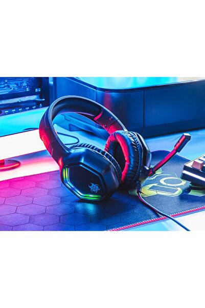 Tracer Gamezone gz x3 căști de gaming cu fir, LED RGB, cu microfon