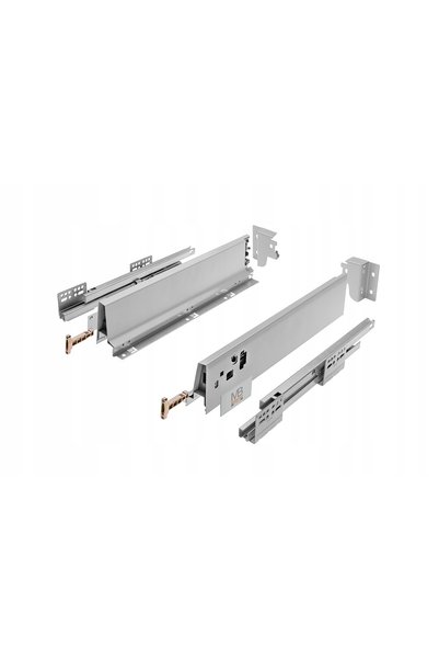 GTV Sertar modern KWADRAT L-350 gri deschis