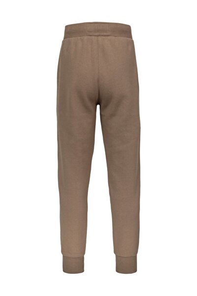 NO BRAND Pantaloni de trening Pitbull bărbați LOGO MIC HD maro mărimea S