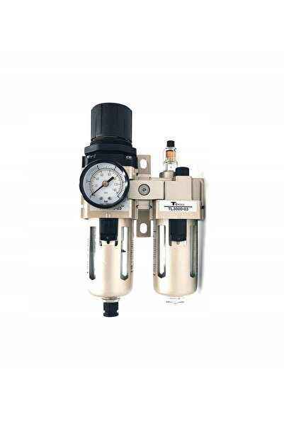 NO BRAND Filtru + reductor + lubrificator 3/8 inch TC3010-03