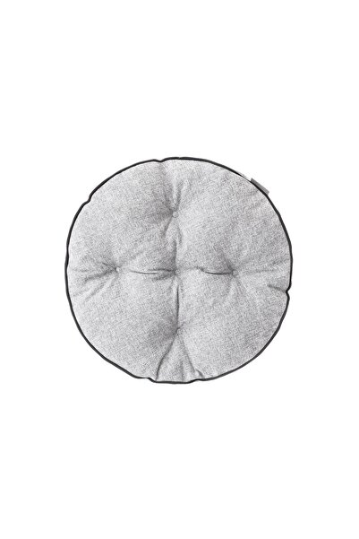 NO BRAND Pernă rotundă pentru taburet sau scaun, cu margini împletite, 38x38