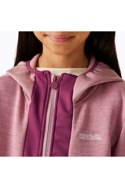 NO BRAND Hanorac fleece pentru copii REGATTA Dissolver X beaujolais/lilas 170...