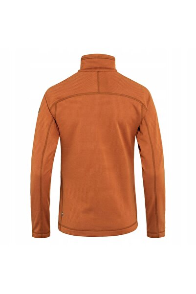 Fjällräven Hanorac de trekking Abisko Lite Fleece pentru femei, maro teracotă, M