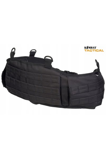 NO BRAND Centură tactică militară Molle Kombat - Negru