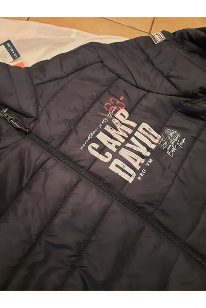 NO BRAND Jachetă matinală matlasată pentru bărbați Camp David M, de culoare b...