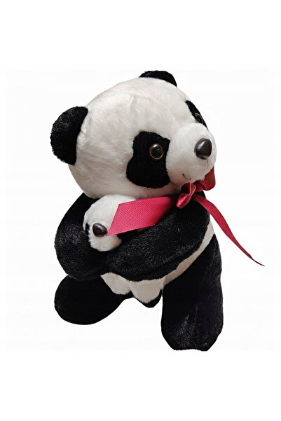 DEEF Ursuleț de pluș - Urs Mama Panda + pui de panda 25cm