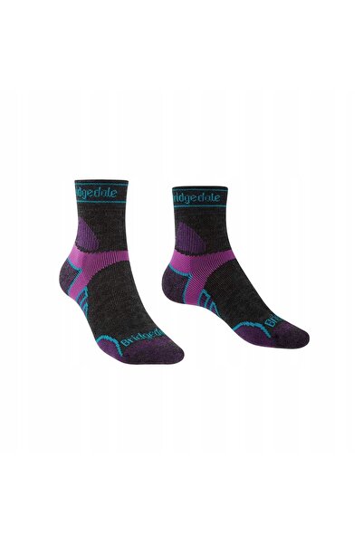 NO BRAND Bridgedale Lt T2 Merino Sport 3/4 Șosete de alergare pentru femei - ...