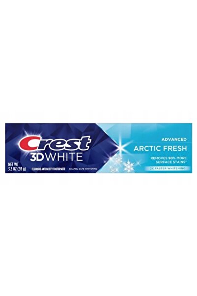 NO BRAND Pastă de dinți cu fluor mentă intensă Arctic fresh 3D White Crest 93 g