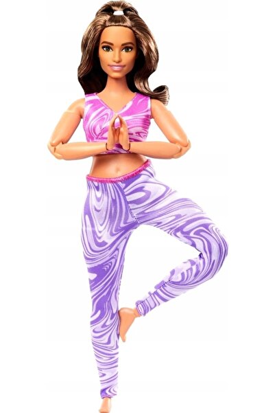 Barbie . Fabricată pentru mișcare HRH29 Păpușă Szatynka Yoga Gimnastă Gimnastică