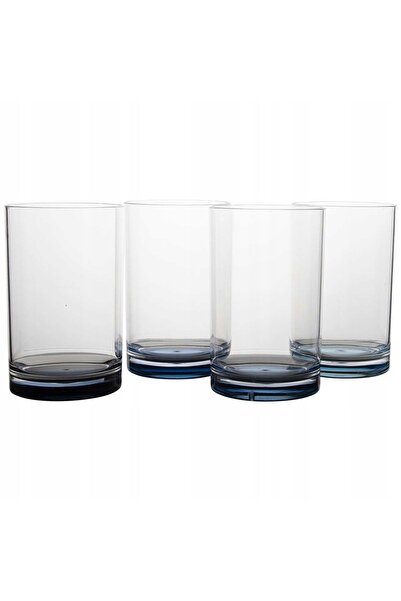 GIMEX SKY set de 4 pahare de sticlă pentru apă, incasabile, ușoare G6910181