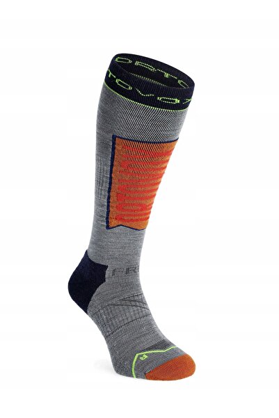 NO BRAND Șosete de schi Ortovox Free Ride Long Socks - portocaliu lutiu 45-47