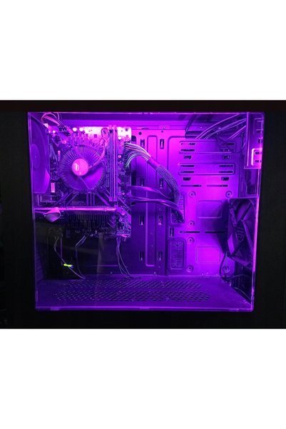 NO BRAND Benzi luminoase LED RGB 2x30cm pentru tuning PC, tip PILOT