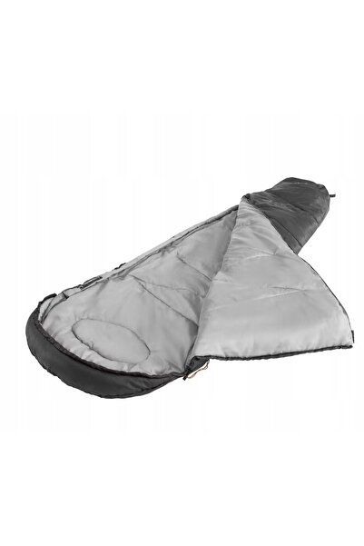 NO BRAND Sac de dormit sintetic Easy Camp Starling Mummy 8C (190 cm) - negru