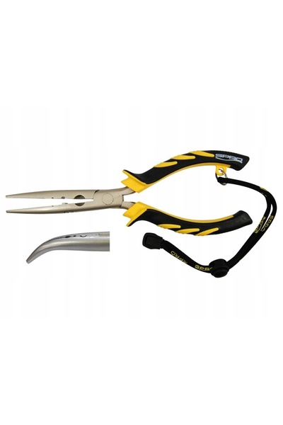 NO BRAND CLEȘTE CU VÂRF ÎNDOIT SPRO BENT NOSE PLIERS 23 cm