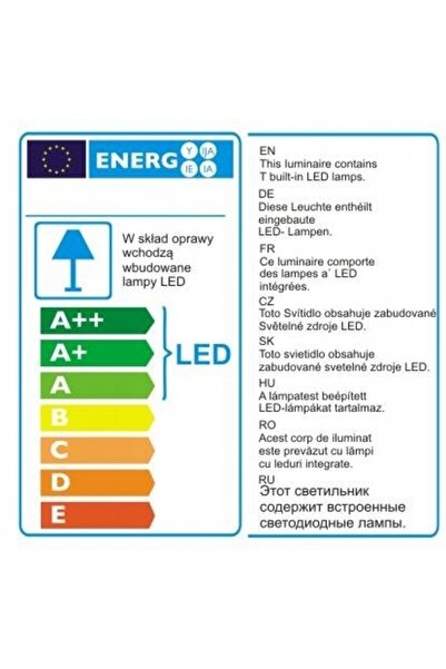 NO BRAND Aplică LED de perete, albă, modernă, dreptunghiulară, cu iluminare s...