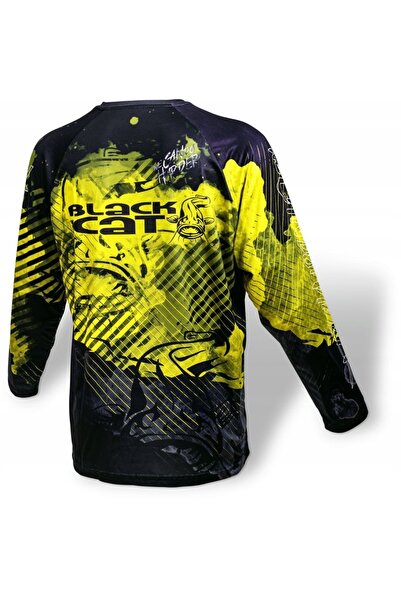NO BRAND Tricou Black Cat Fishing Jersey 3XL Mărime: XXX-Large (XXXL)