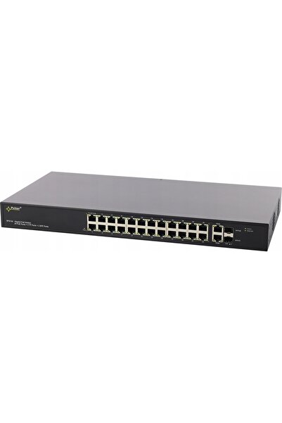 Pulsar SFG124WP Switch PoE cu 24 de porturi pentru 24 de camere IP Gigabit, f...