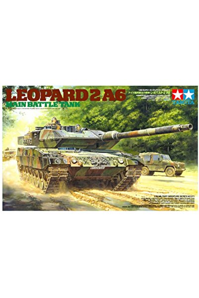 NO BRAND TAMIYA 35271 Tanc de luptă principal Leopard 2 A6 - Kit model la sca...