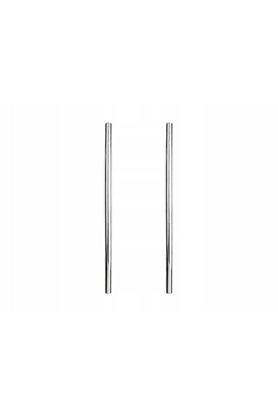 NO BRAND Cercei din argint 925 pentru femei, lungi de 3cm, tip tub curbat, cu...