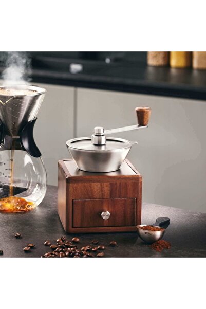 NO BRAND GEFU GIRO Râșniță de cafea cu pietre CERAMICĂ RETRO, cu 11 trepte de...