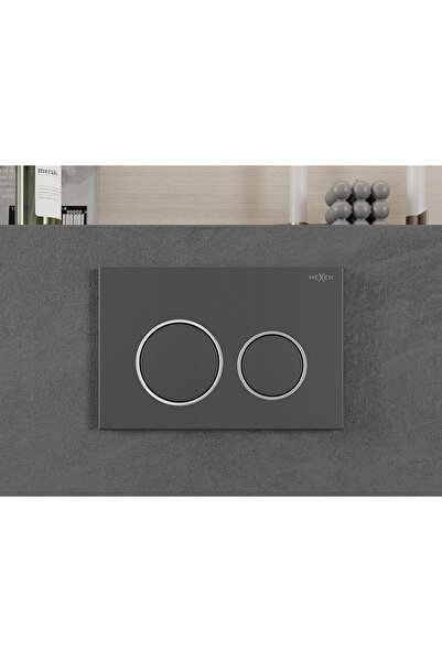 Mexen FENIX 07 XS Buton de blocare cadru WC Gri Gunmetal