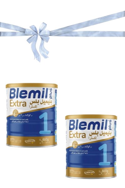 Blemil plus قطعتان إضافيتان من حليب الأطفال - 600 جرام