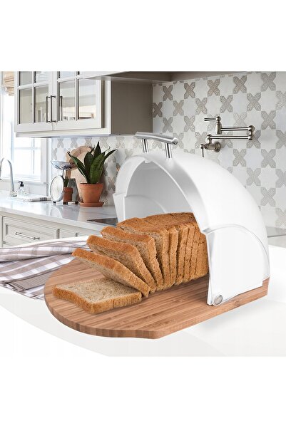 Maestro Chlebak oval alb MR-1678-WHITE