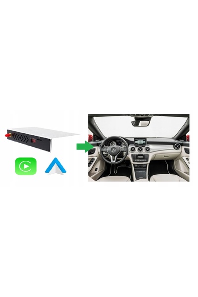 NO BRAND MODUL CARPLAY APPLE ȘI ANDROID AUTO PENTRU MERCEDES CLASA A W176 NTG...