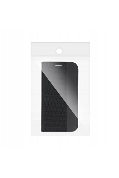 NO BRAND Husă Kabura SENSITIVE Book pentru Samsung Galaxy S24 FE Negru Stand 360