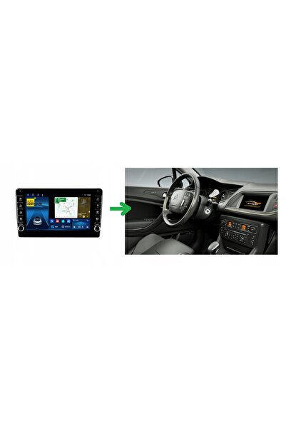 NO BRAND RADIO CU NAVIGAȚIE GPS CITROËN C5 2008-2017 ANDROID