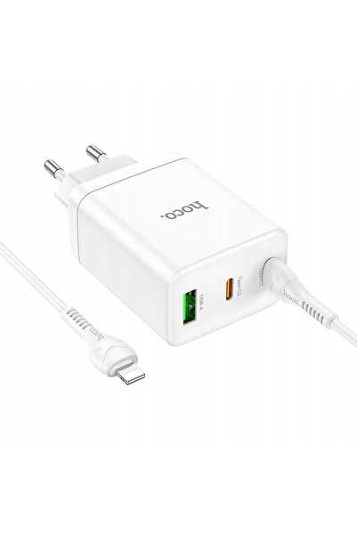 NO BRAND HOCO 2 x Cablu Type C + USB A + Type C la Lightning și Încărcător de...