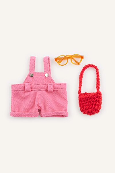 DeFacto Salopet Bag Detailed Charm Keychain Outfit H7738Axns