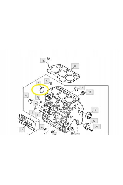 John Deere Korek M809565