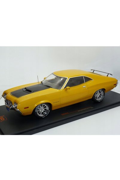 NO BRAND IXO FORD GRAN TORINO SPORT 2 uși 1972 Galben 1:18