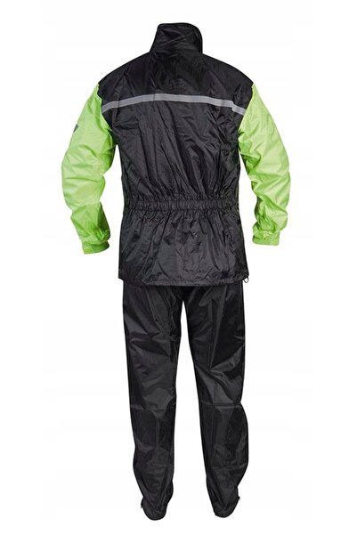 NO BRAND Costum de ploaie din două piese. REBELHORN RAIN NEGRU/GALBEN FLUORES...