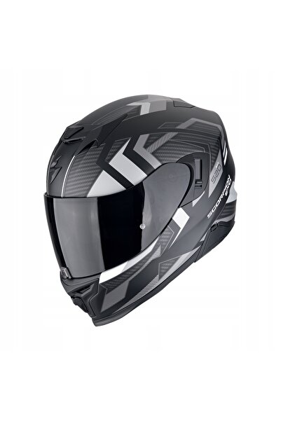 NO BRAND Cască Scorpion EXO-520 EVO AIR SENSUS Negru Mat Argintiu [Mărimea XL]
