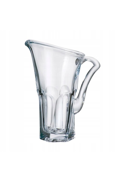 NO BRAND DZBANEK + Pahare de cristal Bohemia Apollo 1+6 bucăți