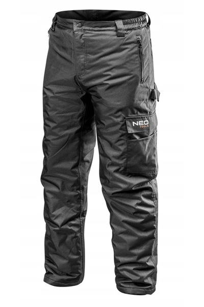 NEO Tools Pantaloni de lucru călduroși de iarnă, pentru talie mărimea 3XL + C...