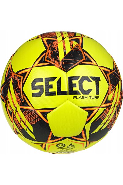 SELECT Flash Turf v23 minge de fotbal galben-portocaliu 17856 R.5