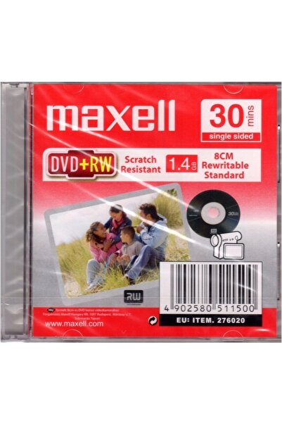 Maxell Discuri pentru camere Mini DVD+RW 8cm 1,4GB
