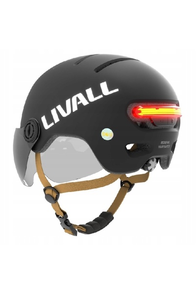 LIVALL Casca de bicicletă smart l23 Negru 58-62cm