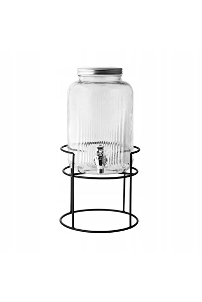 ALTOM DESIGN Dozator de suc/limonadă cu robinet, pe suport, 4L