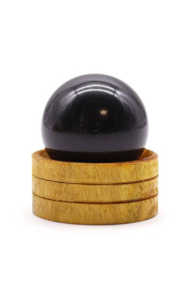 NO BRAND Bilă de turmalină de 40 mm pe suport