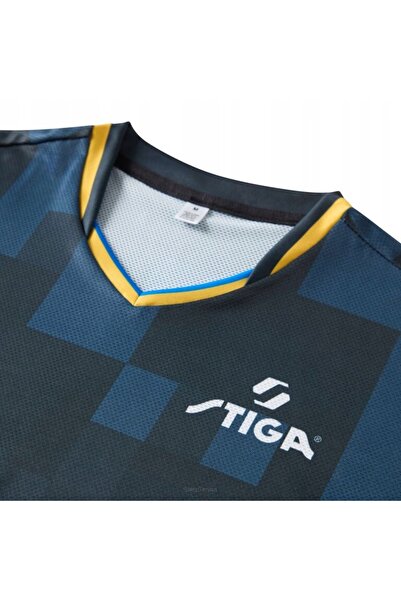 STIGA Tricou sport Asia Pro negru L