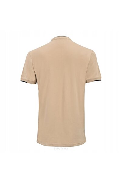 NO BRAND Tecnifibre Polo Pique tricou de tenis bej mărimea M