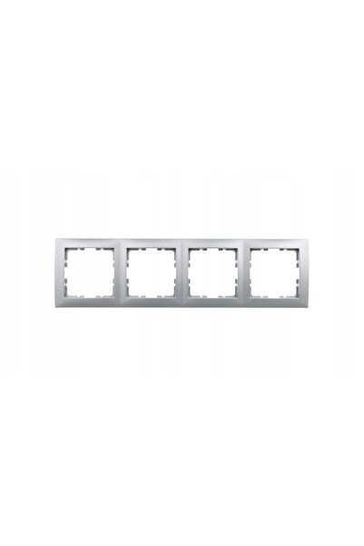 NO BRAND Cadru 4 secțiuni din aluminiu B.Kwadrat Berker Hager