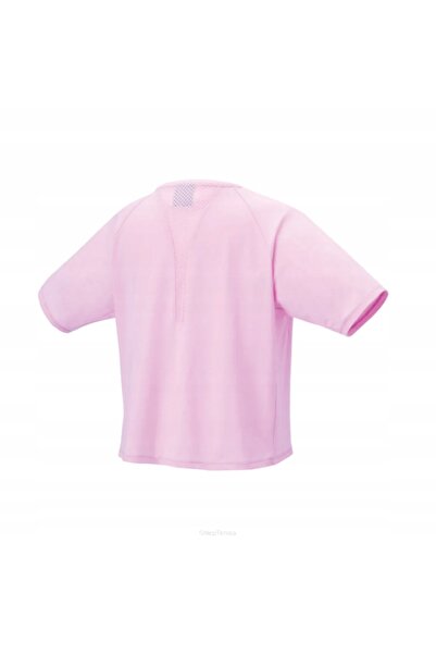 YONEX Tricou de tenis de antrenament pentru femei, roz, S