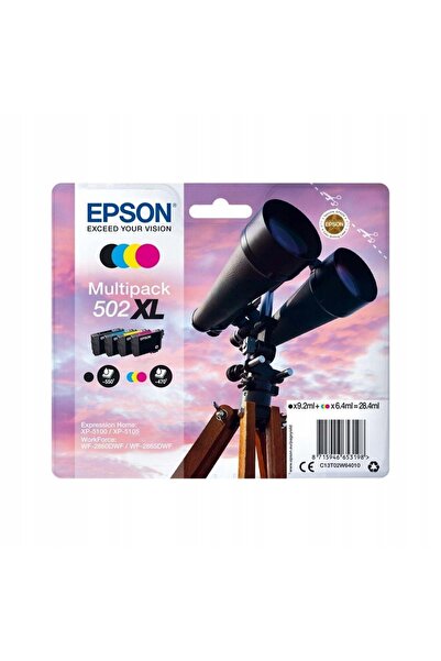 EPSON 4x CERNEALĂ ORIGINALĂ 502XL EXPRESSION HOME XP5100 XP5105 XP5150 XP5155