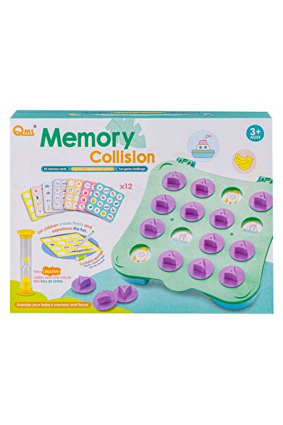 NO BRAND Joc educativ de memorie, Super Memorie, Tablă, Clepsidră, Cărți